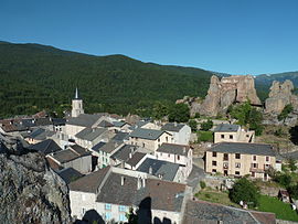 A general view of Quérigut