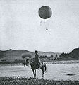 辽阳会战, 空中的俄军观察气球