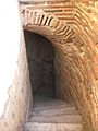 Stairs inside Septimius Severus Basilica