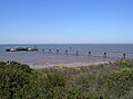 The pier and launching platform for the RNLI at Spurn