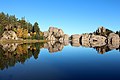 A view of Sylvan Lake in Custer State Park, South Dakota.