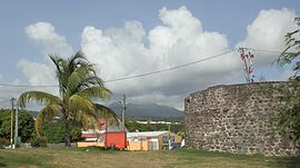 The tower of Father Labat, a historic monument