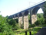 Motherwell, South Calder Water, Jerviston Railway Viaduct