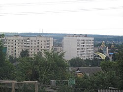 Skyline of Vovchansk in 2015