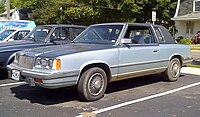 1986 Chrysler LeBaron coupe