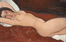 Reclining Nude, 1917, Metropolitan Museum of Art
