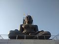 31 feet tall statue of Rishabhdev made up of Ashtadhatu