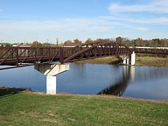 Bladensburg Park Pedestrian Bridge in 2016