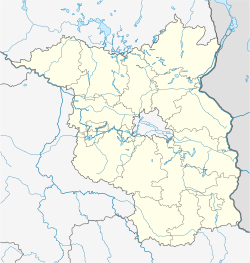 Ruhland is located in Brandenburg