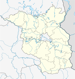 利希特费尔德-沙克斯多夫在勃兰登堡州的位置