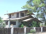 The Wilbur O. Bayless/Grasty House which was built in 1920 and is located at 221 N. Cameron St. It was listed in the National Register of Historic Places in 1985, reference #85000879.