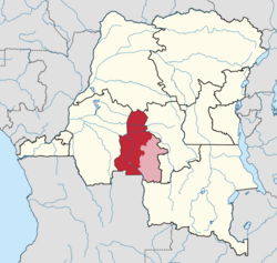 Kasai district of Kasai-Occidental province (2014)