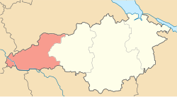 霍洛瓦尼夫斯克区在基洛夫格勒州的位置