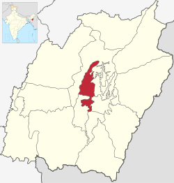 Location in Manipur
