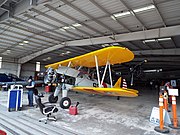 Nieuport 17 in Mechanics Hangar.