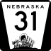 State Highway 31 marker