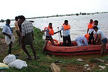 NDRF rescue and relief operation, Karnataka, 2009