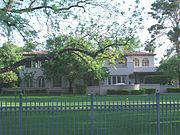 Back of the Bennitt Mansion