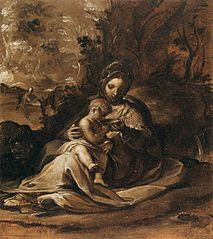 Rest on the Flight into Egypt Manetti