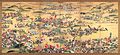 Image 17 Edo period screen depicting the Battle of Sekigahara. It began on 21 October 1600, with a total of 160,000 men facing each other. (from History of Japan)