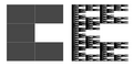 Self-affine fractal set