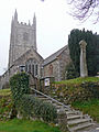 Fig. h4: St Meubred's church, Cardinham (note the cross on the right)