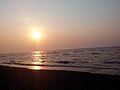 Sunset at Devka Beach, Daman.