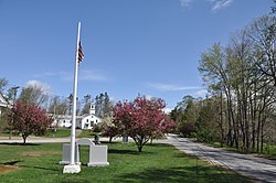 The town green