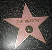 《辛普森一家》在好萊塢星光大道上的星星