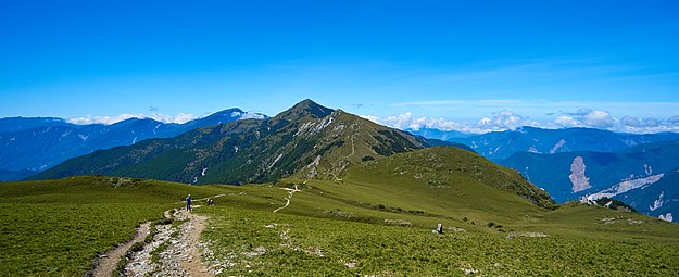 向阳山，高雄与台东交界地带，属于高山地景