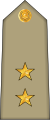 Lieutenant Arabic: ملازم أول, romanized: Mulazim awwal (Algerian Land Forces)[6]