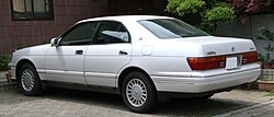 Facelift Crown Royal Saloon Hardtop in Japan.