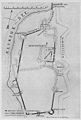 Plan of the castle according to Karl von Lövis of Menar.