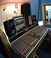 Image 6Allen & Heath GS3000 analog mixing console in a home studio (from Recording studio)