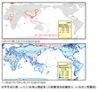 外部連結:地理分佈(世界)