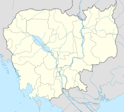 巴莱县在柬埔寨的位置