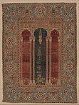 Ottoman court prayer rug, Bursa, late 16th century (James Ballard collection, Metropolitan Museum of Art)
