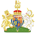 Coat of arms of Henry as a son of the Sovereign