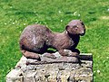 Marten statue