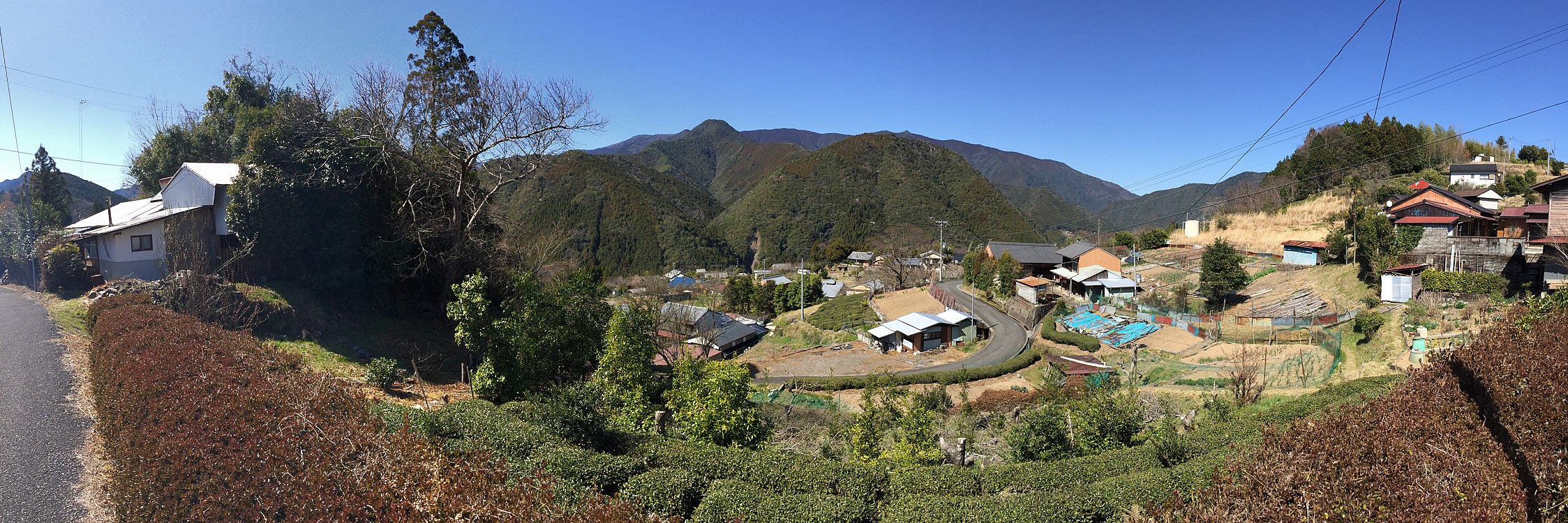 日本和歌山县田边市，熊野古道，伏拝王子附近，2016-03-22