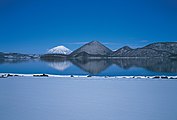 Lake Toya in winter