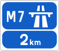 F 332 Start of Motorway Ahead