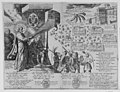 Leaflet Allegory of the beginning of the Thirty Years War (date unknown)