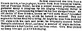 Part of a news clipping discussing how George Nichols looked at John Picayune Butler and "Corn Meal" as inspiration to begin singing "Jim Crow" in blackface. 24 November 1860 in the New York Clipper.