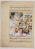 ‘Ubayd ibn Harith and Hamza ibn ‘Abd al-Muttalib lead troops against Abu Jahl