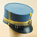 Hat (Mössa m/Mössa m/1865-99) for a lieutenant colonel in Royal Engineers (Fortifikationen)