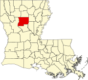 Map of Louisiana highlighting Winn Parish.svg