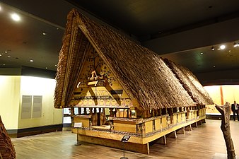 Men's club house, from Palau, now in Ethnological Museum of Berlin, unknown architect, 1907