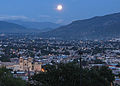 A view of city of Oaxaca de Juarez from the Cerro de Fortín