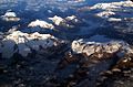 Aerial view of Mount Perlilla, south-east (bottom right)